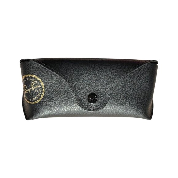 RayBan Sunglasses Box & Case ONLY Black Cleaning Cloth Set New *Empty* Original - Picture 3 of 10
